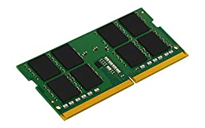 Kingston 16GB DDR4 3200Mhz Non ECC Laptop Memory CL 22,RAM SODIMM (KVR32S22D8/16), Green