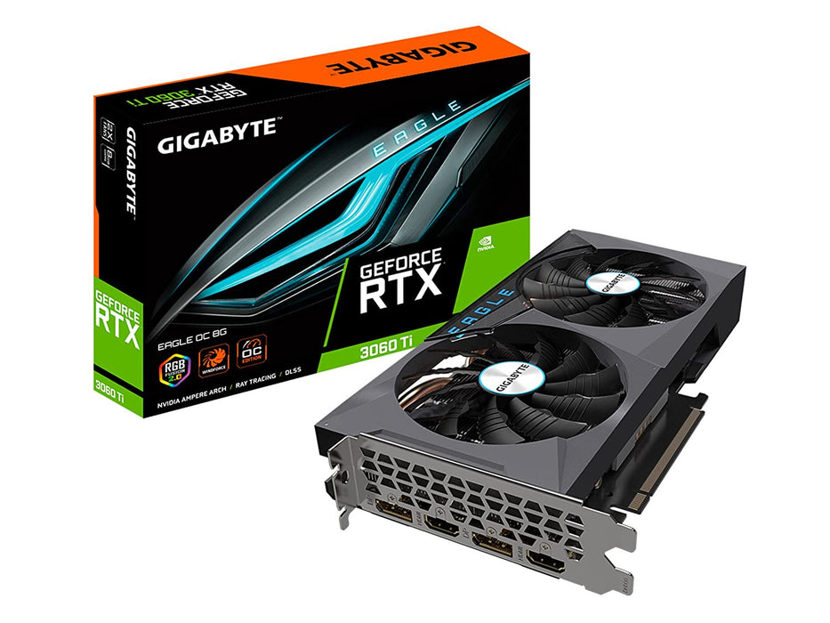 Gigabyte GeForce RTX 3060 Ti Eagle OC LHR 8GB GDDR6 256-bit Gaming Graphics Card