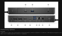 Dell WD19TB USB-C Thunderbolt 3 Docking Station for Latitude 3390 3400 XPS 936X 9370 9380