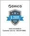ORICO-2139U3-CR-BP 2.5" Transparent USB3.0 Hard Drive Enclosure