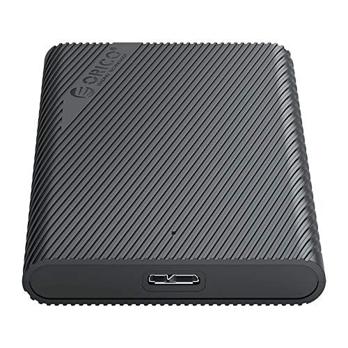 ORICO-2521U3-BK-EP 2.5" External Hard Drive Enclosure USB3.0 To SATA(7mm/9.5mm,SSD HDD,Tool Free,4TB,UASP)