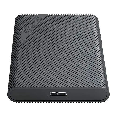 ORICO-2521U3-BK-EP 2.5" External Hard Drive Enclosure USB3.0 To SATA(7mm/9.5mm,SSD HDD,Tool Free,4TB,UASP)