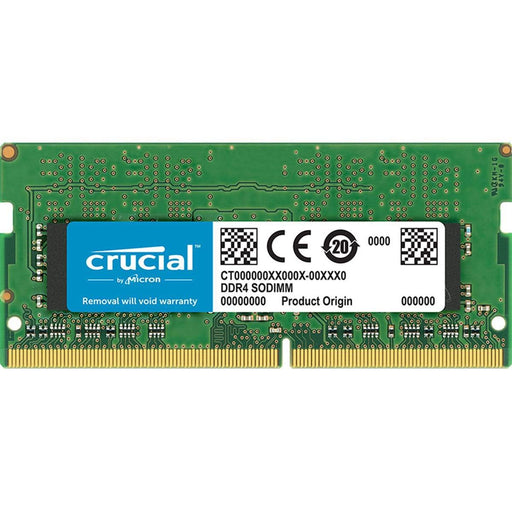 Crucial 4GB Single DDR4 2666 MT/s (PC4-21300) CL19 x16 SODIMM 260-Pin Memory (CT4G4SFS6266),Green
