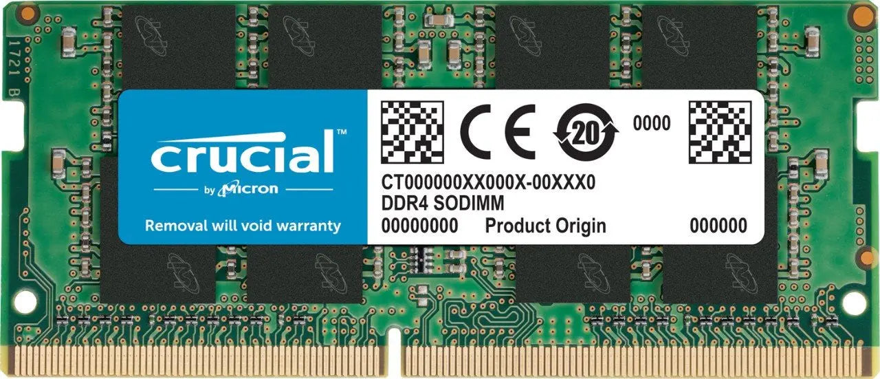 Crucial CT8G4SFS824A 8GB DDR4-2400 PC4-19200 CL17 SODIMM Laptop RAM