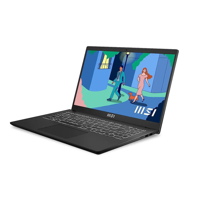 MSI Modern 15-B12M-227IN, Intel 12th Gen. i5-1235U, 40CM FHD 60Hz Laptop (16GB/512GB NVMe SSD/ Windows 11 Home/Iris Xe Graphics)