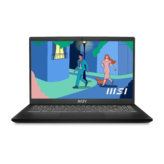 MSI Modern 15-B12M-227IN, Intel 12th Gen. i5-1235U, 40CM FHD 60Hz Laptop (16GB/512GB NVMe SSD/ Windows 11 Home/Iris Xe Graphics)