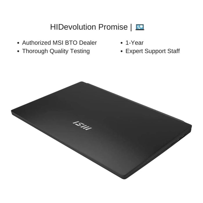 MSI Modern 15-B12M-227IN, Intel 12th Gen. i5-1235U, 40CM FHD 60Hz Laptop (16GB/512GB NVMe SSD/ Windows 11 Home/Iris Xe Graphics)