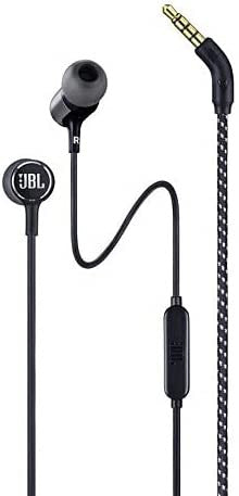 JBL LIVE100 By Harman Wired In Ear Headphones With In-Line Mic And Remote(Black)