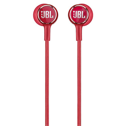 JBL LIVE100 By Harman Wired In Ear Headphones With In-Line Mic And Remote(Red)