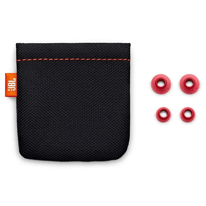 JBL LIVE100 By Harman Wired In Ear Headphones With In-Line Mic And Remote(Red)