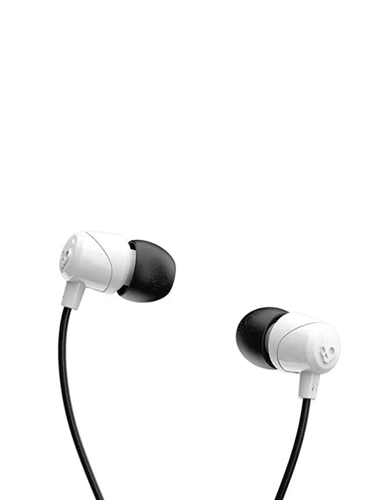 Skullcandy Jib Wired In-Earphone With Mic-S2DUYK-441 (White/Black)