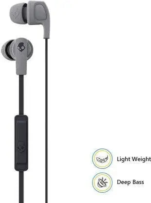 Skullcandy Smokin Buds 2 in Ear with Mic 1 Street Dark Gray