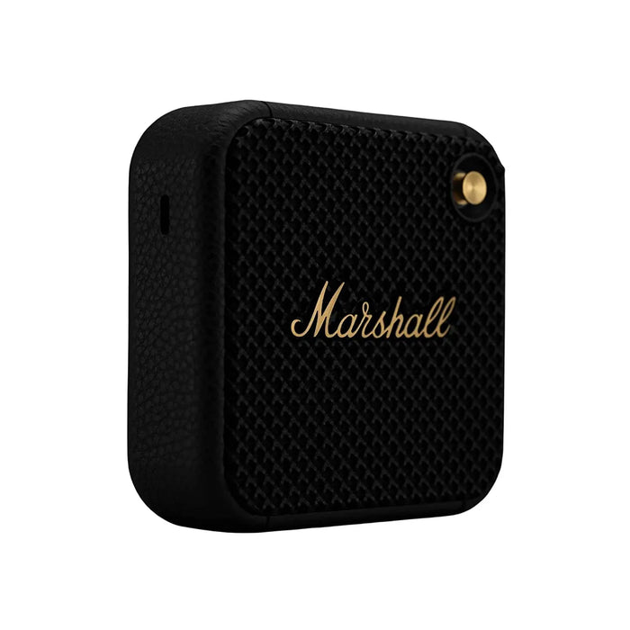 Marshall Willen Portable Bluetooth Speaker - Black & Brass