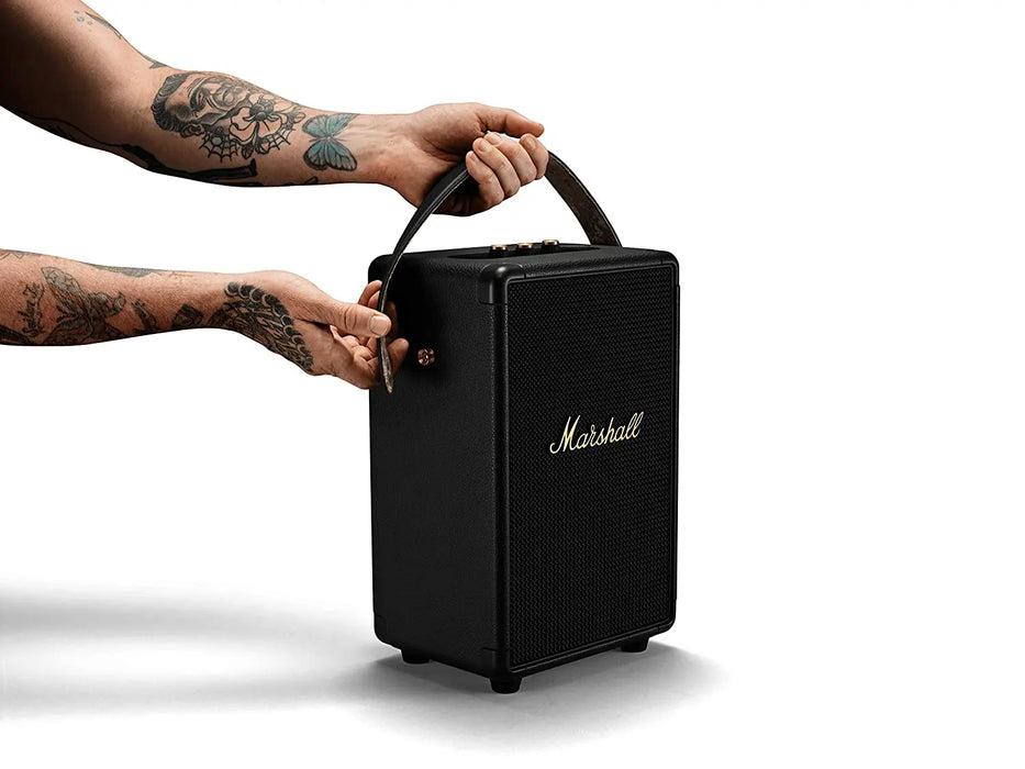 Marshall Tufton 80W Wireless Bluetooth Portable Speaker (Black & Brass)