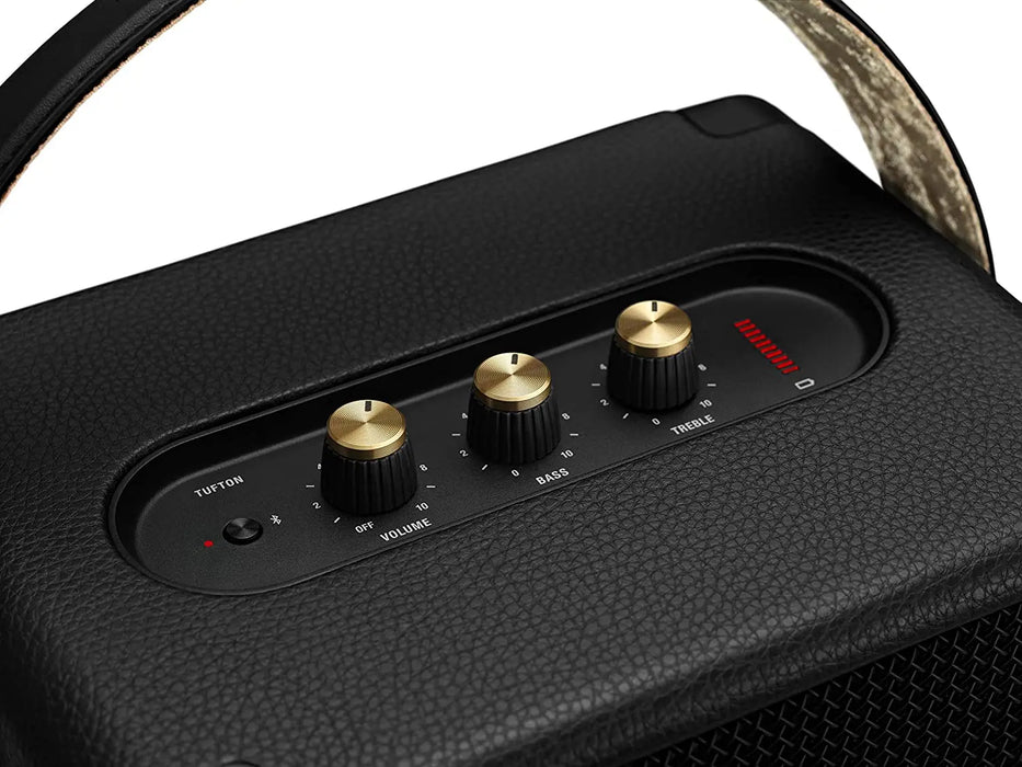 Marshall Tufton 80W Wireless Bluetooth Portable Speaker (Black & Brass)