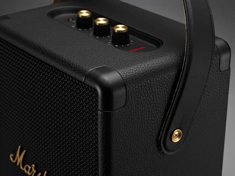 Marshall Tufton 80W Wireless Bluetooth Portable Speaker (Black & Brass)