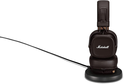 Marshall Major IV Wireless Bluetooth On Ear Headphone With Mic-Brown