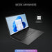 HP Envy x360 2-In-1 15-EW0048TU Core i7-1255U OLED Tochscreen Laptop(15.6"/16GB/1TB SSD/Win 11)-Nightfall Black