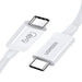 UGREEN 100W USB4 USB C To USB C Charging Cable 0.8M 40Gbps(White)