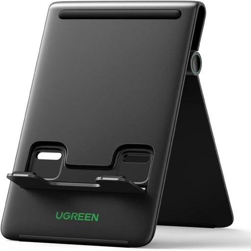UGREEN 20439 Desktop Tablet Stand Adjustable Angle Foldable 12.9" (Black)