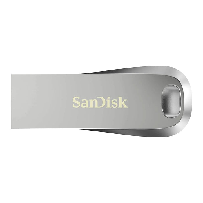 SanDisk Ultra Luxe USB 3.1 Flash Drive 64GB, Upto 150MB/s, All Metal, Metallic Silver(SDCZ74-064G-135)