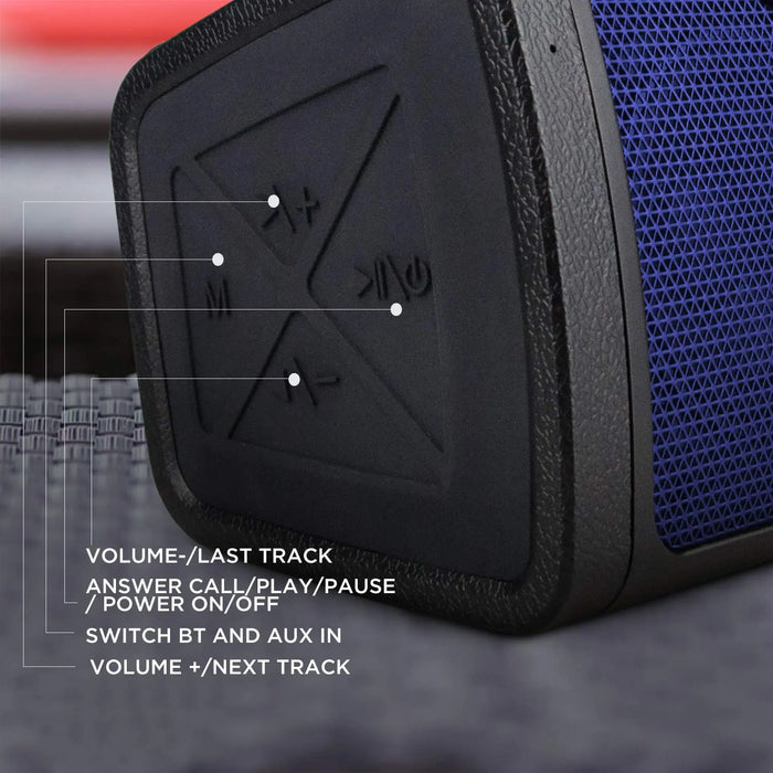 BoAt Stone 1000 14W Bluetooth v5.0 Speaker With 8 Hours Playback/IPX5 Water Resistance(Navy Blue)
