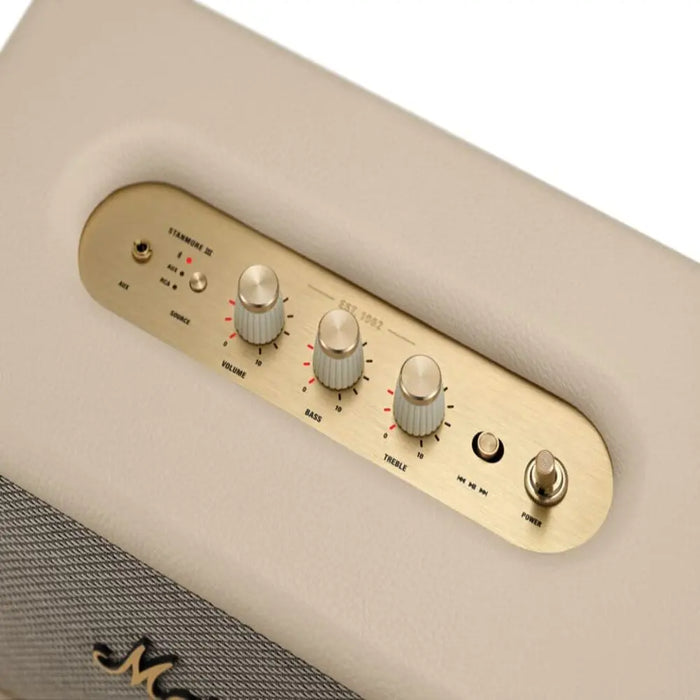 Marshall Stanmore III Bluetooth Wireless Speaker - Cream