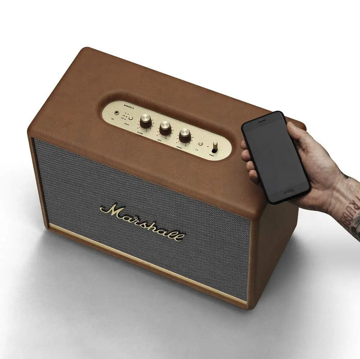 Marshall Woburn II 130W Wireless Bluetooth Portable Speaker-Brown