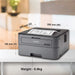 Brother HL-L2321D Single-Function Monochrome Laser Printer With Auto Duplex Printing-Black