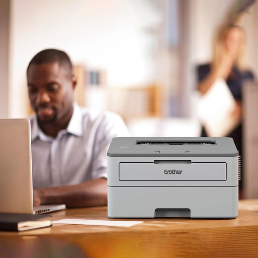 Brother HL-B2000D Mono Laser Printer With Auto Duplex Printing (Toner Box Technology)/Grey