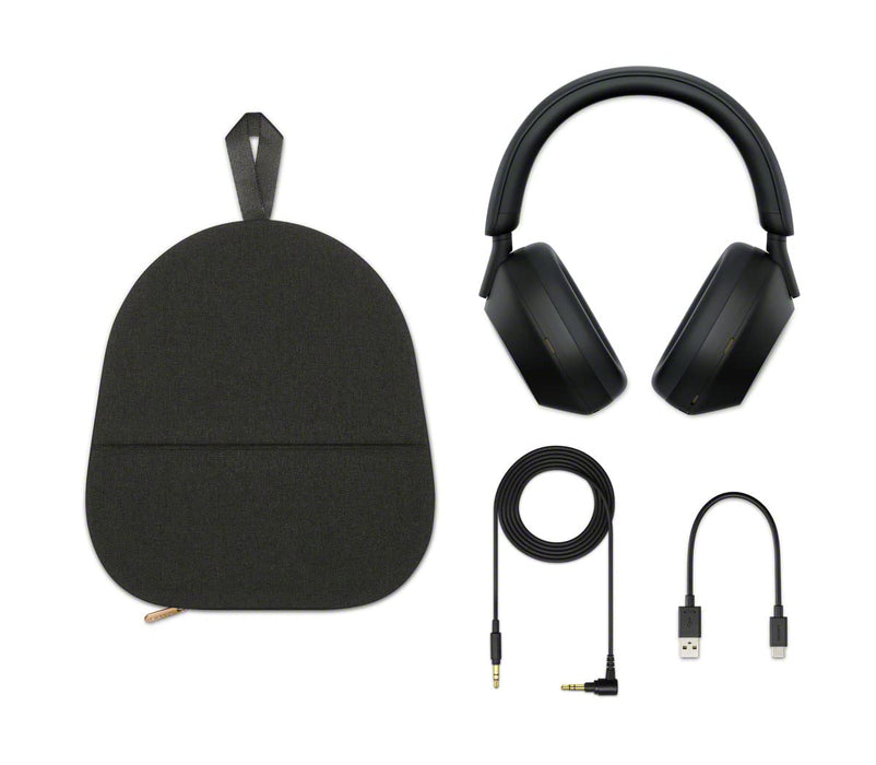 Sony ‎WH1000XM5/B Wireless Industry Leading Active Noise Cancelling Headphones With 8Mics(Black)