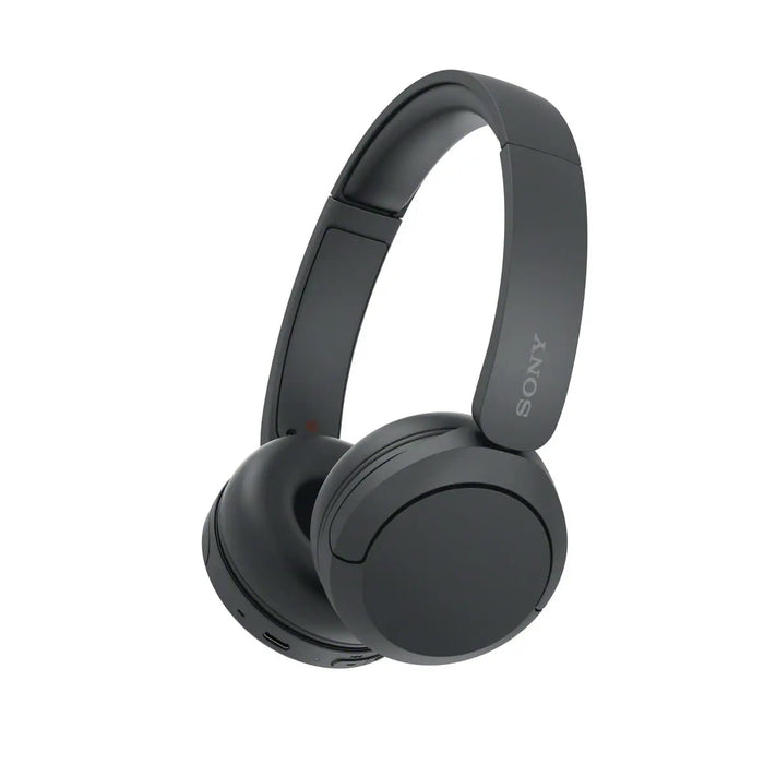 Sony WHCH520/B Wireless On-Ear Bluetooth Headphones With Mic (Black)