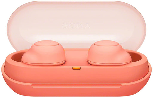 Sony WF-C500/Orange Truly Wireless Bluetooth Earbuds With 20Hrs Battery, 360 Reality Audio