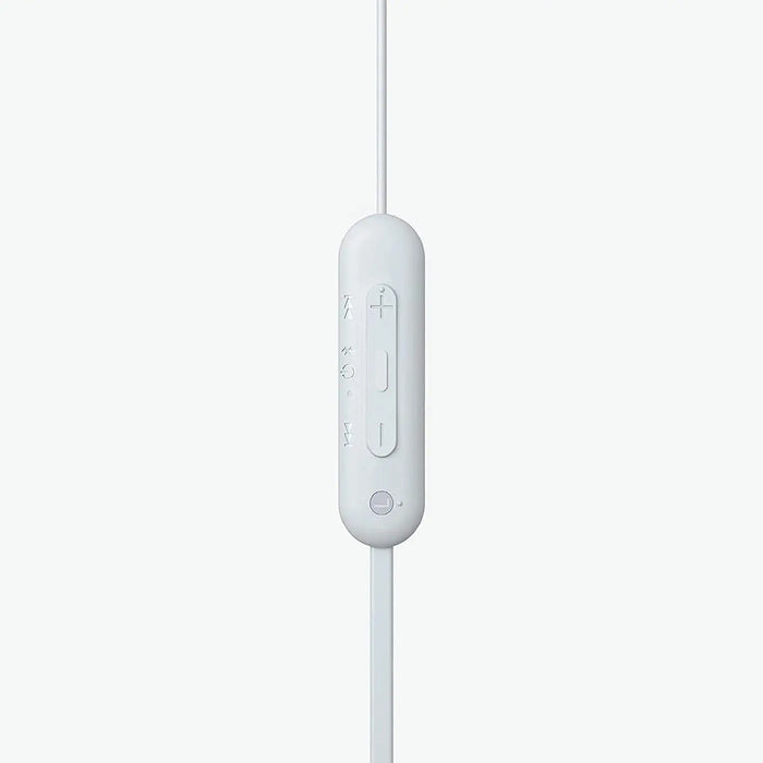 Sony WI-C100 Wireless In-Ear Bluetooth Headset With Mic - White