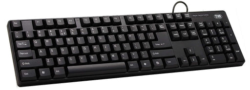 TVS Champ Wired USB Desktop Keyboard  (Black)