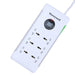 HONEYWELL HC000007 Platinum 1.5M 6 Out Surge Protector With Master Switch-White
