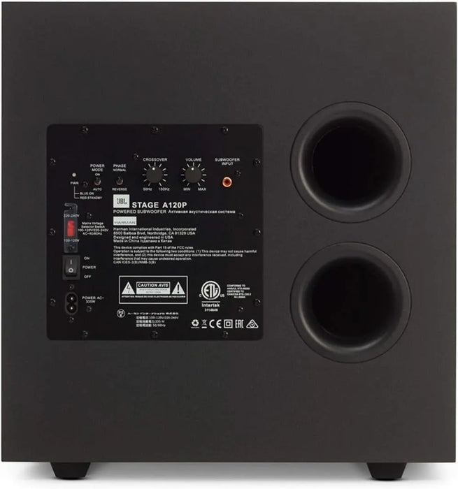 JBL A100P Powered Subwoofer 10" 300w - For Home Theater System