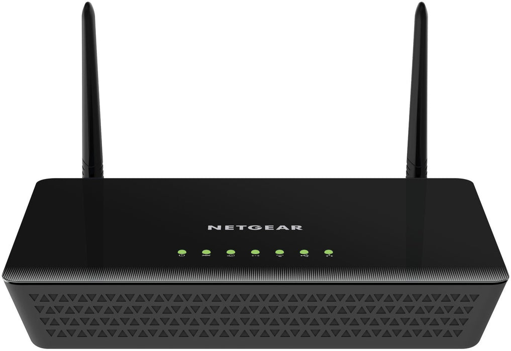 Netgear D3600 N600 Dual Band Gigabit Wi-Fi Modem Router  (Single Band)