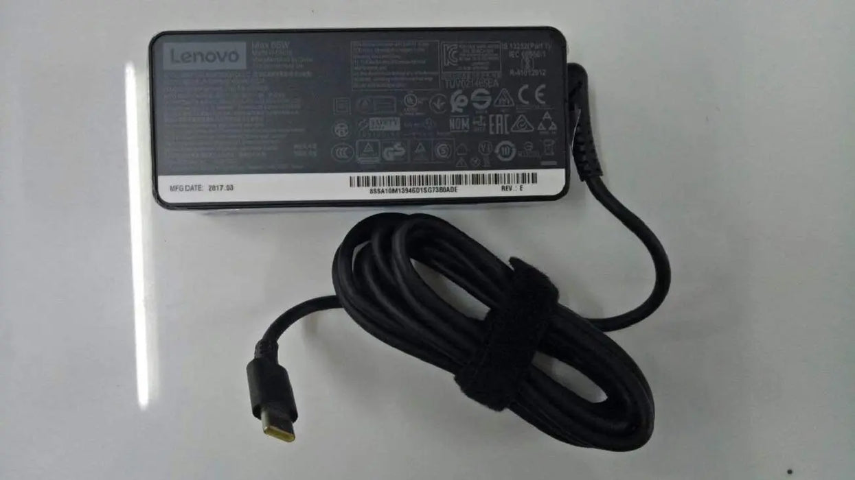 Lenovo Original 65W 20V 3.25A Standard USB Type-C AC Universal Adapter Charger (4X20M26274)