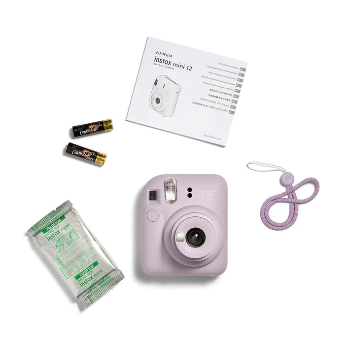 Fujifilm Instax Mini 12 Instant Standalone Camera- Lilac Purple