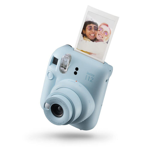 Fujifilm Instax Mini 12 Instant Camera Delight Box With 10 Shots, Mini 12 Cover, Bunting Set- Pastel Blue