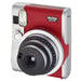 Fujifilm Instax Mini 90 Plus Camera With 10 Shots,Bunting Set (Red)
