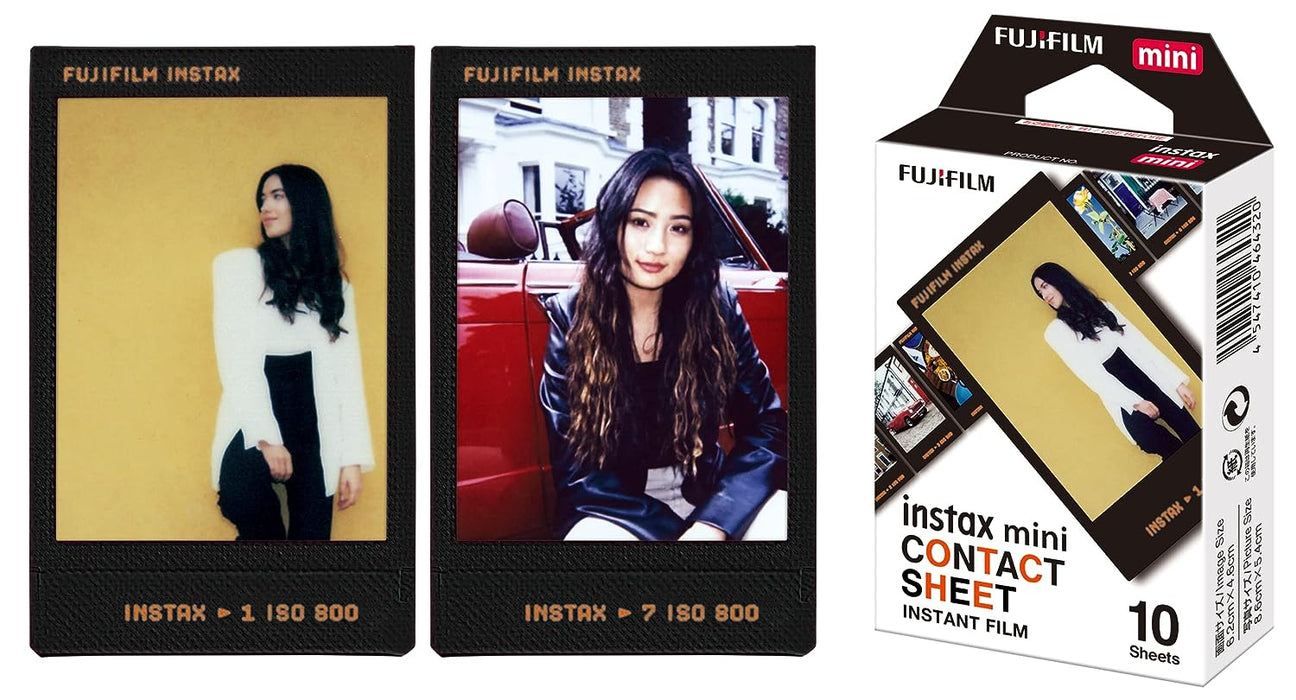 Fujifilm Instax Mini Instant Contact Film Pack (10 Sheets)