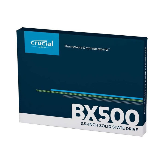 Crucial BX500 500GB 2.5-inch SATA 3D NAND Internal SSD Upto 550 MB/s (‎CT500BX500SSD1)
