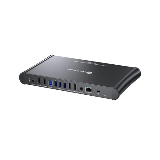 AV Access eShare W80 4K Wireless Conferencing & Presentation System – Dual HDMI In/Out, Dual-View, AirPlay/Miracast, Optional D20 BYOM