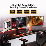 AV Access iDock D23 8K DisplayPort KVM Switch 12 In 1 Docking Station for 2 Desktop PCs, Triple Monitor Design, 1G Ethernet, USB 3.0, 165/144/120Hz for Gaming AV Access