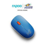 Rapoo M200 Silent Multi-mode Wireless Mouse – Mumbai Indians Edition