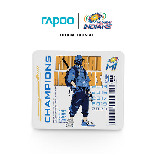 Rapoo V1 Gaming Mouse Pad – Mumbai Indians Edition