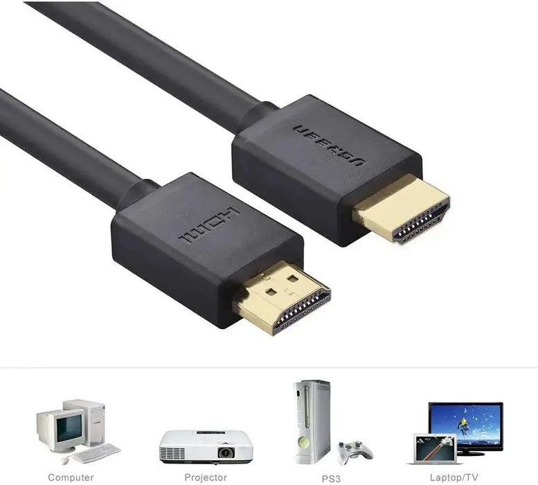 UGREEN HDMI Cable 25M High Speed Ethernet Full Copper 1080P HD Video Audio Laptop PC Monitor Projector PS4 PS5 Xbox (10113) Ugreen
