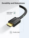 UGREEN 10135 HDMI To DVI Bi Directional, DVI-D 24+1 Male To HDMI Male High Speed Adapter Cable, 2M